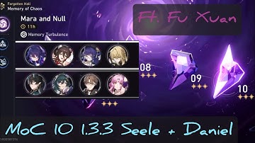 Honkai: Star Rail MoC 10 1.3.3 F2P Seele + Daniel (ft. Fu Xuan)