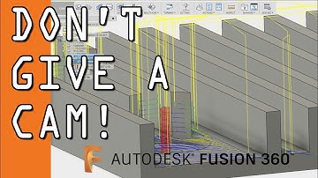 Fusion 360: CAM for Beginners!  FF85