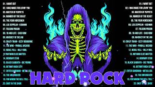 Classic Rock Hard RocK Of All Time ⚡ Metallica, GN'R, Bon Jovi, Aerosmith, ACDC