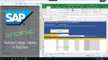 GUI Scripting - Extract Large Tables