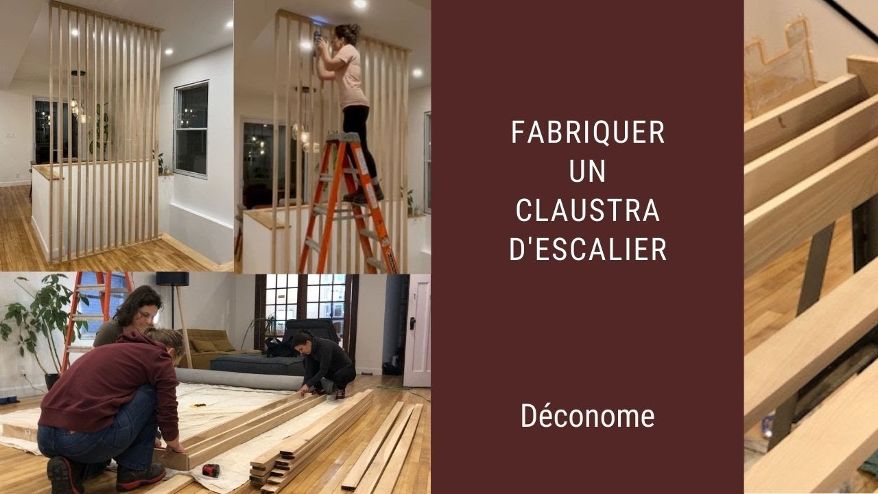 Poser des claustras d'intérieur - Ma Maison de A à Z 