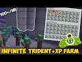 Minecraft Drowned / Trident Farm 1.18 (Bedrock/Java/PE) 1.18 Auto Trident Farm