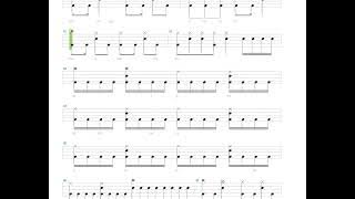 Amazon Rider Koko Ni Ari   Animetal   Drum only   Drum tab