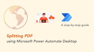 Splitting PDF using Microsoft Power Automate Desktop
