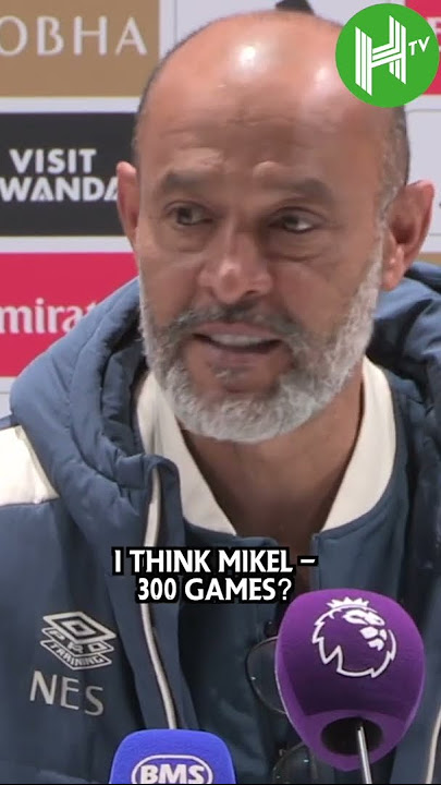 Nuno can’t help but raise a smile when asked why Arsenal are so good! ✨