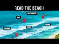**Read the Beach** Cast here to catch more fish while surf fishing