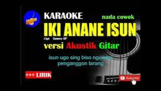 IKI ANANE ISUN Karaoke Versi Akustik Gitar (Nada Cowok)
