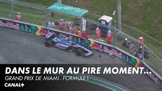 Le Crash Desteban Ocon En Fp3 - Grand Prix De Miami - F1