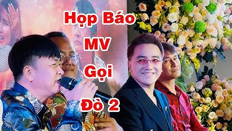 CS Dương NGọc Thái CS Sơn Hạ  ,Họp Báo Ra Mắt MV Gọi Đò 2 Thật Hấp Dẫn Hay Tại Nhà Hàng Chay Q 10 SG