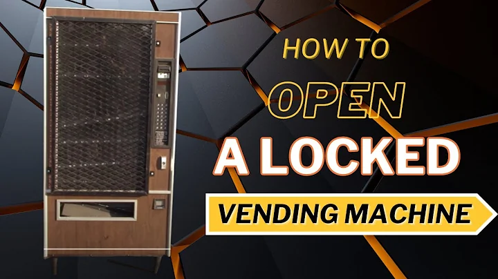 How to Open a Locked Vending Machine
