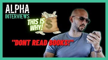 Andrew Tate | "Why Reading books doesn’t get you places”
