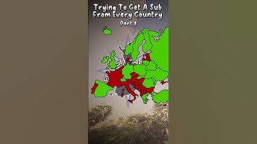 Trying To Get A Sub From Every Country #map #mapping #viral #video #shorts #short #shortvideo #fyp