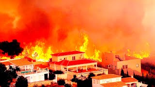 Греция запросила международную помощь для тушения природных пожаров