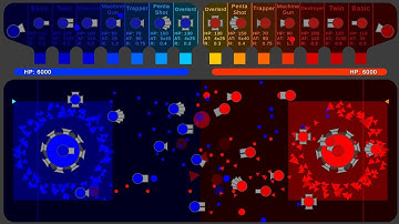 Diep.io Dominator Battle - Core Destruction #1 - Unity #coredestruction #unity