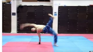 تعلم حركة هيلوكوبتر اقوي حركة كابويرا Helicoptero Tutorial Capoeira