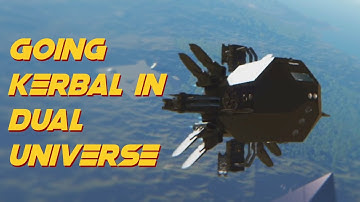 Trying to pilot my rocket ship in Dual Universe