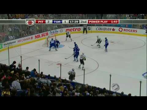 Highlights: Penguins vs Leafs 10-10-2009
