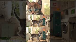 1,2,3 little stories of a little kity cat  #kitten #animation