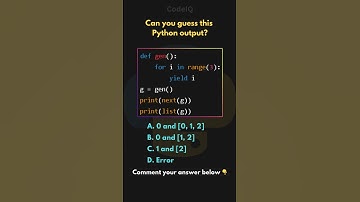 🚀Daily Python Quiz❓ #shorts #pythonquiz #coding #programmingchallenge #youtubeshorts #PythonCoding