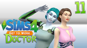 Sims 4: Get to Work Doctor, Part 11 - Diagnosis