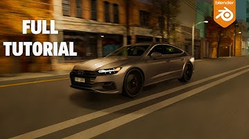 Blender 3D: Create Realistic Car Animation Tutorial + (FREE .blend file)