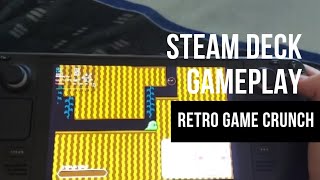 Steam Deck - Retro Game Crunch Gameplay