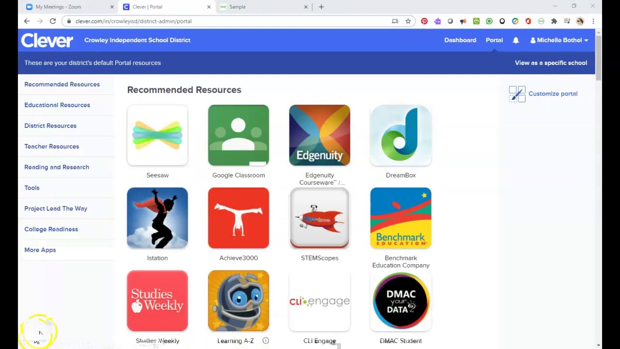 Adding a Zoom Meeting Link to Seesaw