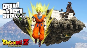 GTA 5 Mods | DRAGON BALL Z "SUPER SAIYAN GOKU" MOD!! GTA 5 Dragon Ball Z Mod! (GTA 5 Mods Gameplay)