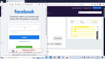 Selenium IDE installation in firefox Browser