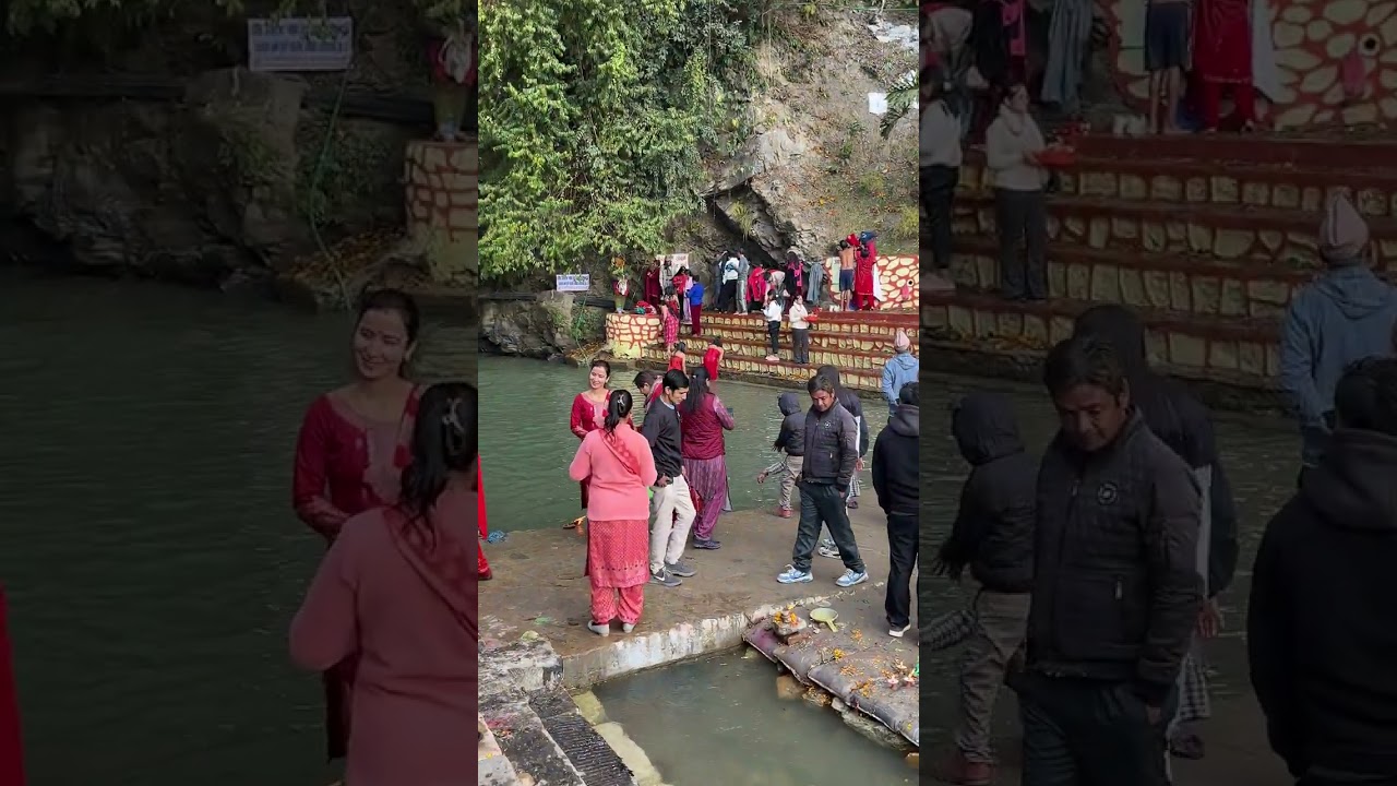 Sali nadi-holy bath during Shreeswosthani brat- सालिनदी