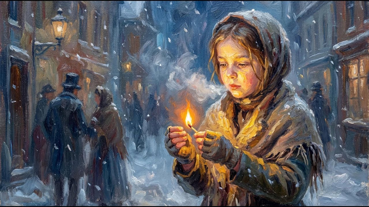 Visual Poems | The Little Match Girl | A Gentel 1848 Copenhagen Winter Tale | Relaxing Classic Music