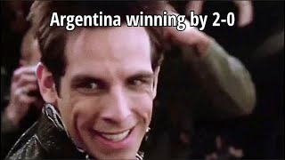 Argentina Winning By 2-0