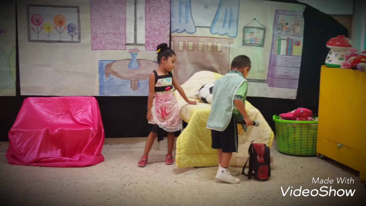 Obra de teatro. Día del padre. YouTube