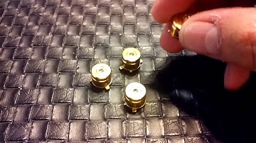 GOLD bullet buttons for PS4 from gearbest.com