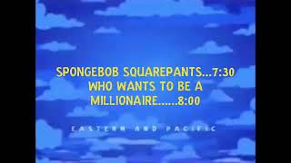 Cartoon Network Powerhouse Falling Piano Next Bumper Spongebob To Millionaire 1999-2000