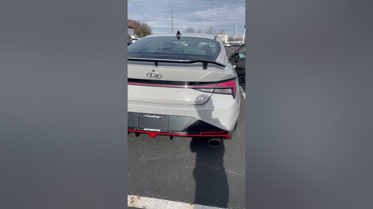 Elantra N Exhaust Sound YouTube
