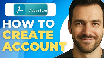 How To Create Account On Adobe Scan