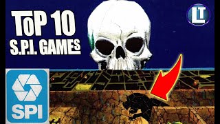 TOP 10 Board Games by SPI / Are These SIMULATIONS PUBLICATIONS INC's BEST Games?