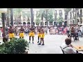 Capoeira show barcelona plaza reial