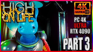 HIGH ON LIFE Walkthrough Gameplay PART 3: DOUGLAS | PC 4K ULTRA MAX SETTINGS [No Commentary]