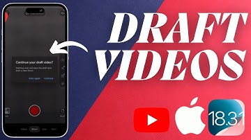 How To Find Draft Videos On YouTube (iOS & Android) 2025