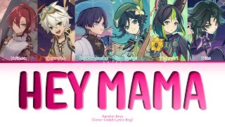 how Would  Genshin Impact hey Mama  Nmixx Ver S color Coded S