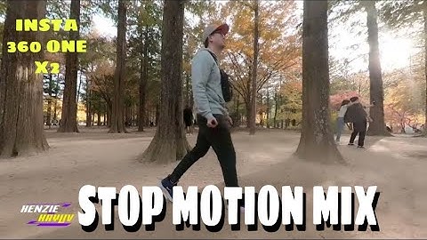 insta 360 one x2 STOP MOTION MIX