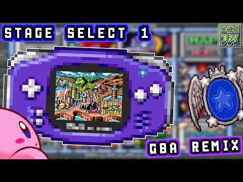 [⚠️EPILEPSY WARNING⚠️][GBA Remix]Stage Select 1 - Mega Man X【Kirby GBA Style】
