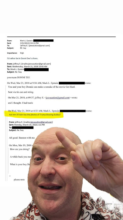 The Epstein Files: Did Trump Blow Bill Clinton?