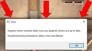 Valorant Crashing Due to Graphics Driver Crashed Issue