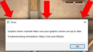 Valorant Crashing Due to Graphics Driver Crashed Issue