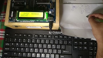 16 bit addition using 8051 microcontroller kit