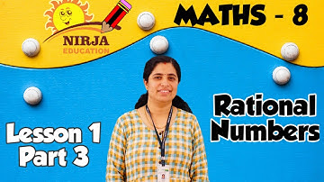 class 8 maths chapter 1 - rational numbers chapter 1 exercise 1.3 maths class 8th part 3 cbse ncert