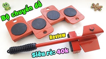 Bộ dụng cụ NÂNG và DI CHUYỂN đồ vật thông minh 600kg giá SIÊU RẺ 40k
